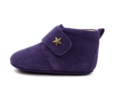 Bisgaard slipper purple star